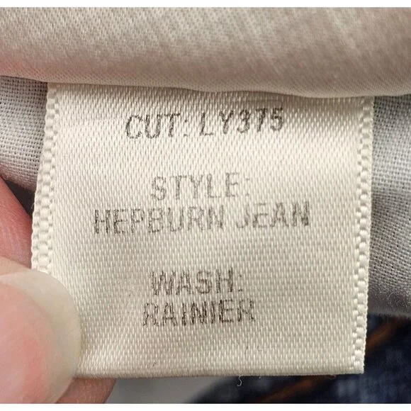 Women's - Reformation High Rise Hepburn Skinny Jeans, Size 26 - Picture 7 of 10